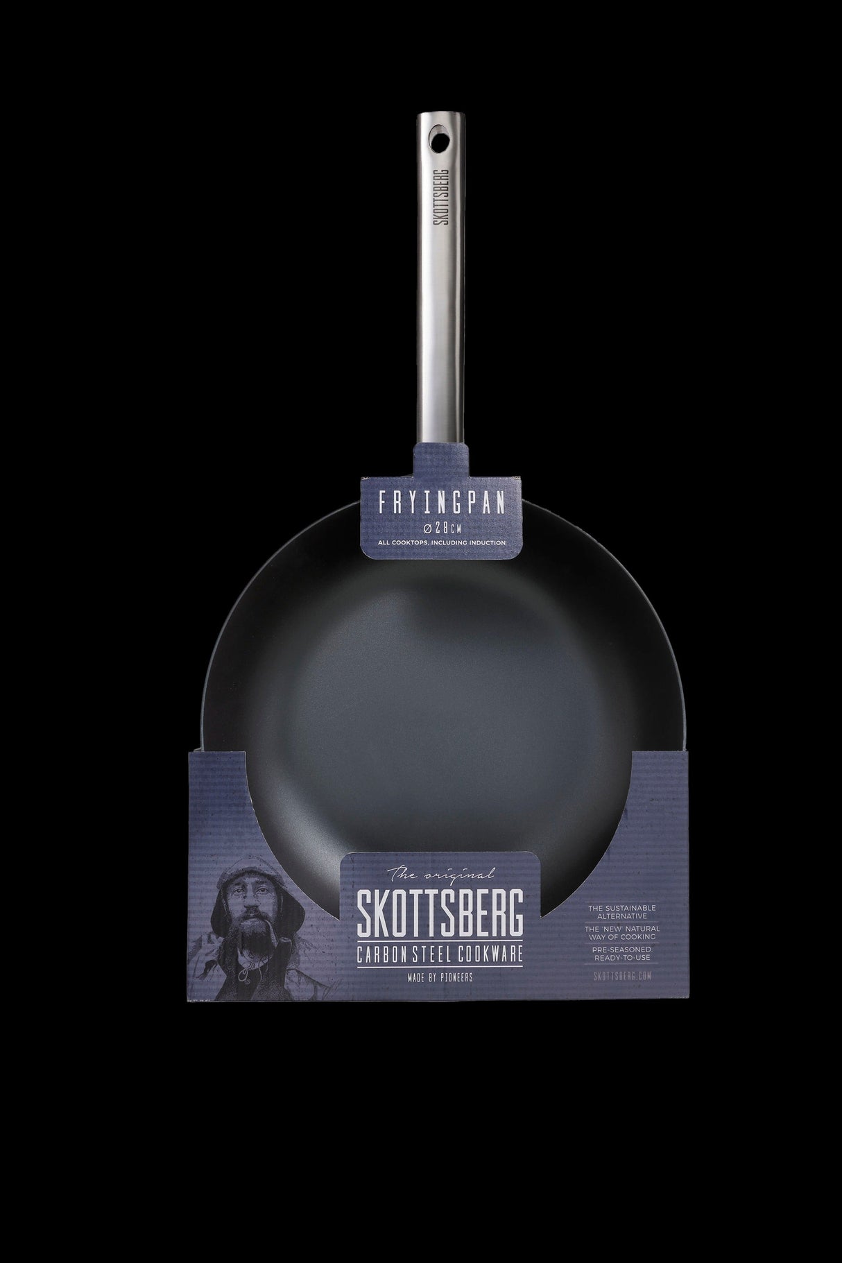 Carbon Steel Fry pan 28 cm