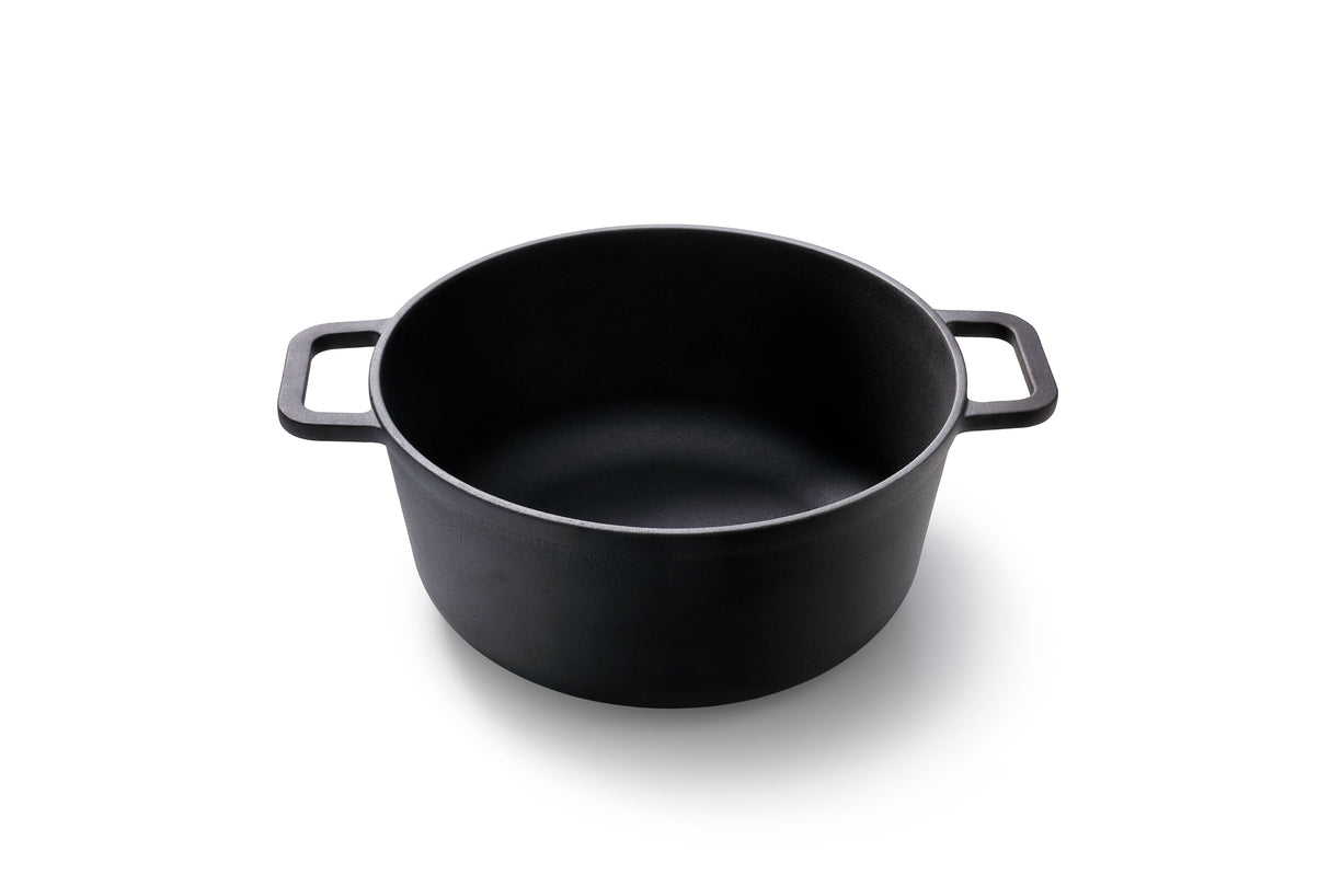 Cast Iron Casserole 28cm round w/lid