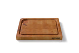 Beech end grain wood board 35x25x3.5