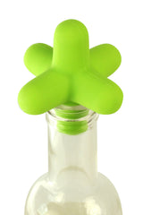Spark Bottle stopper for wine  champagne  beer bottles - green