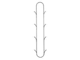 Holder Black Metal H110