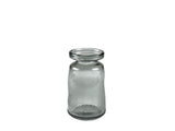 Vase Ist 11x19 Grey Glass