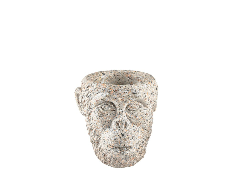 Flowerpot Calbe Gorilla D19x19 Grey Cement