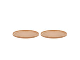Lunch plate Fjord 20.5 cm 2 pcs Cream Porcelain