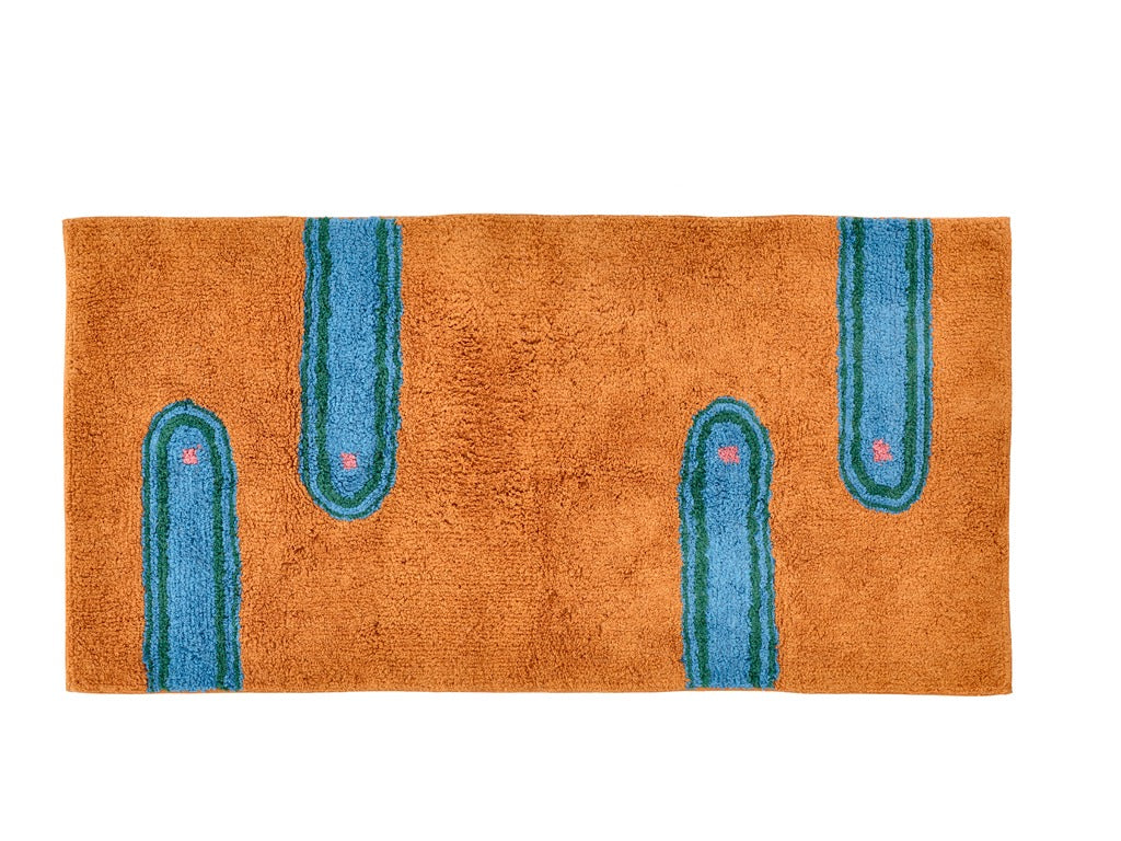 Tufted rug Styles 70 x 140 cm Amber/Blue/Green/Rose