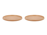 Dinner plate Fjord 26.5 cm 2 pcs Cream Porcelain