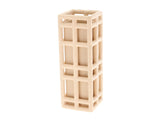 Vase Lyng 11 x 11 x 30 cm Sand Polyresin