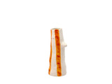 Vase with beak and eyelashes Whimsy 26 cm Amber
