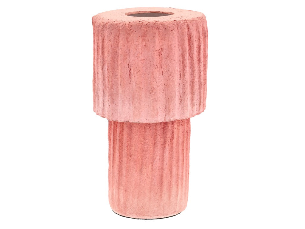 Lamp Styles 25 x 44 cm Rose Paper mache