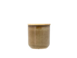 Fragrance candle Iris Peachy Apricot 7 x 7.3 cm Brown
