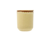 Fragrance candle Iris Cucumber Blossom 8 x 9.5 cm Yellow