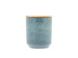 Fragrance candle Iris Herbal Notes 8 x 9.5 cm Dark blue