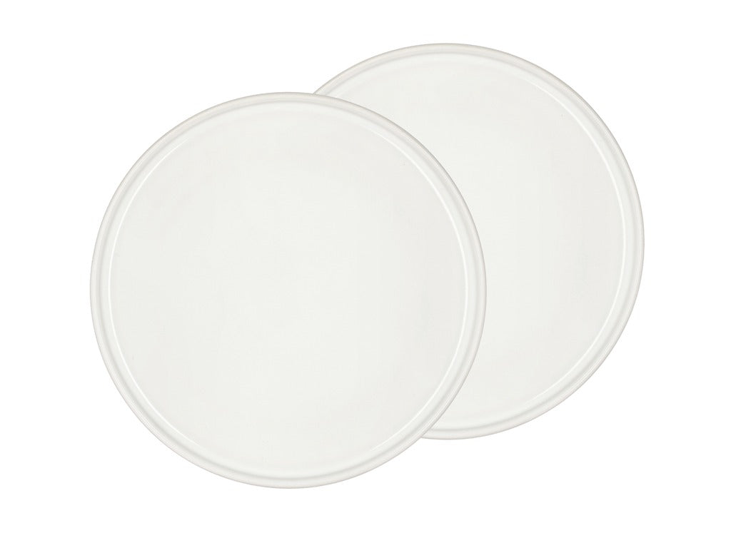 Dessert plate Allure 17 cm 2 pcs Cream Stoneware