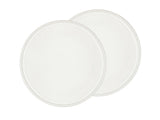 Dessert plate Allure 17 cm 2 pcs Cream Stoneware