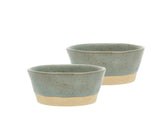 Bowl Evig 10 x 4.3 cm 2 pcs Green Porcelain