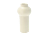 Vase Rost 14 x 30 cm Offwhite Stoneware