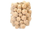 Vase/Flowerpot Elha 23.5 x 32 cm Honey Stoneware