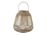 Lantern Amas Bamboo/Glass D37 H40 Nature