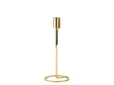 Candleholder Amat D9.5 x 23.5 cm Gold Iron