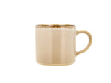 Mug w. handle Iris 0.4 liter Cream Stoneware