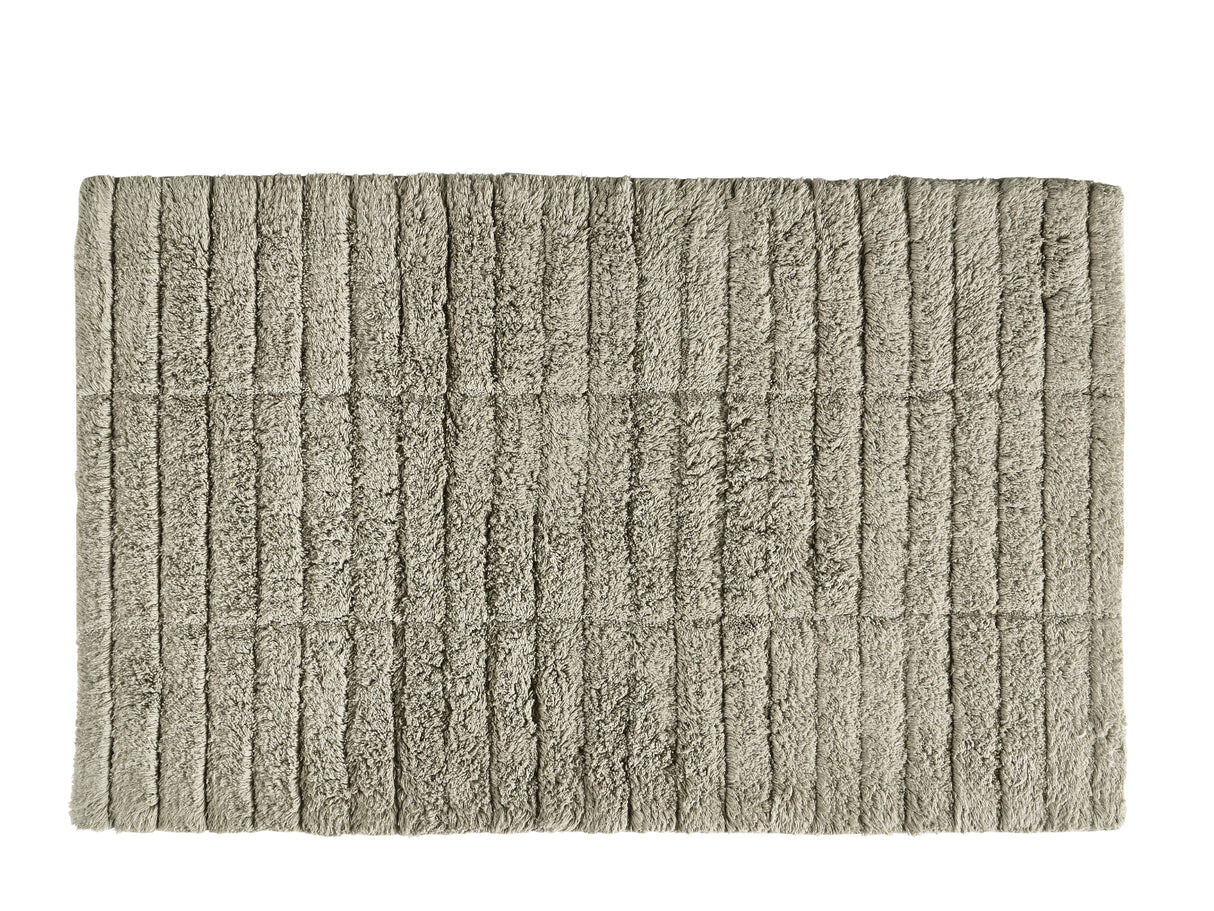 Bath mat Tiles Eucalyptus Green
