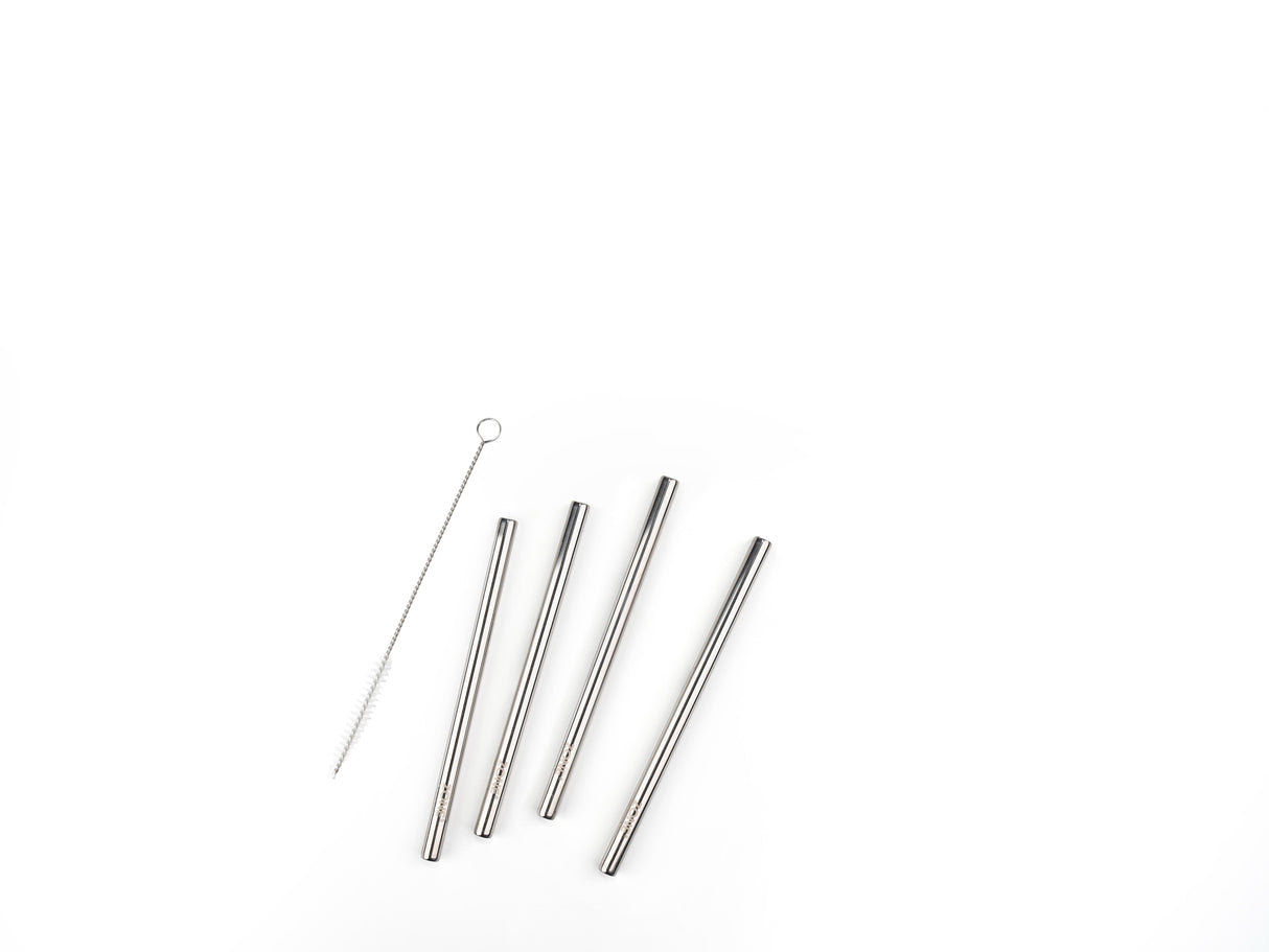 Straw Rocks 15cm 4pcs Polished Steel
