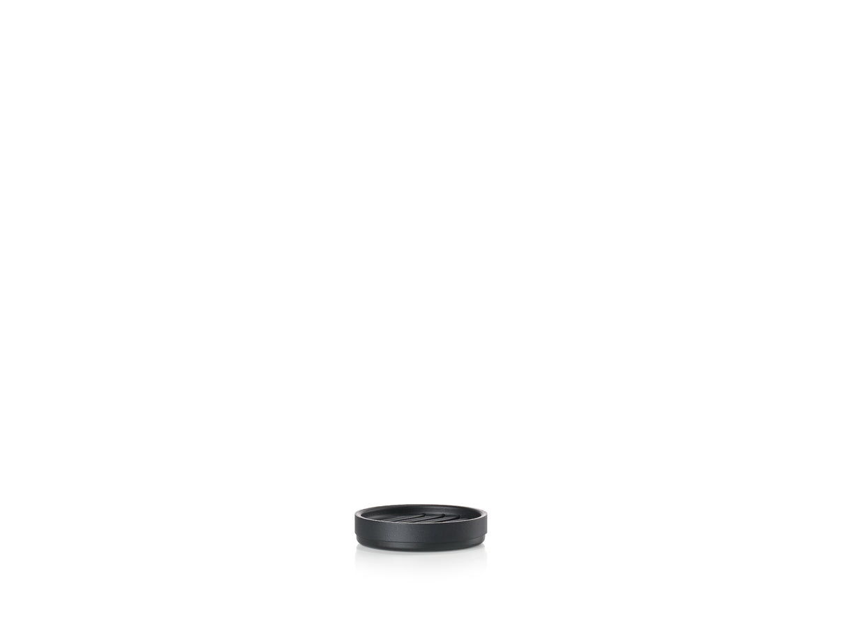 Soap dish Rim D10.8 cm Black