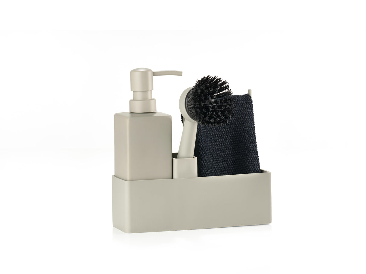Dishwashing set w. cloth Mud