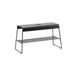Bench with shelf A-Bench Outdoor Black