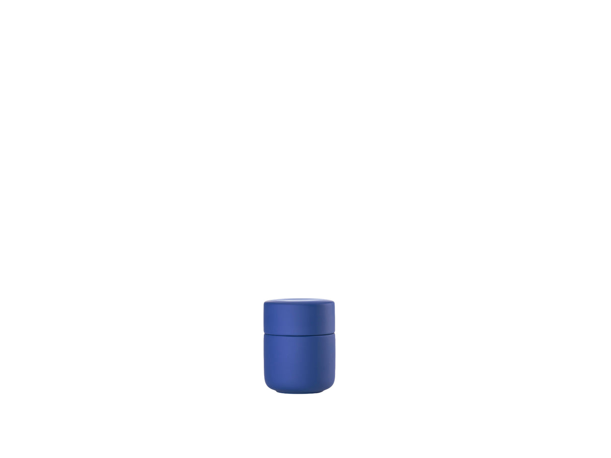 Jar with lid Ume Indigo Blue