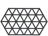 Trivet Triangles Black L24