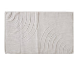 Bath mat Time 80x50 Soft Grey