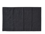 Bath mat Time 80x50 Black