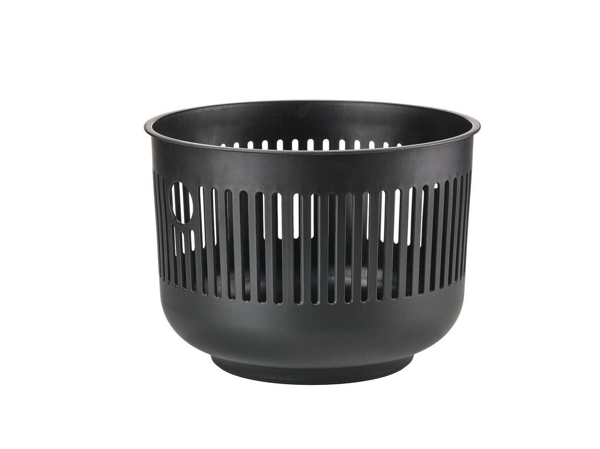 Laundry Basket Ume 29 cm Black