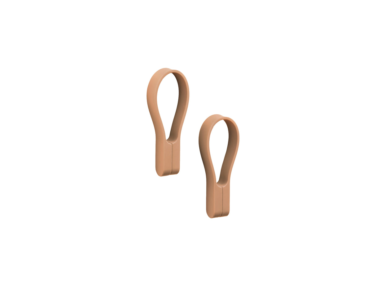 Towel strap Loop magnet 2 pcs Mandarine