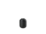 Jar with lid Sensu 6,5 x 9 cm Black