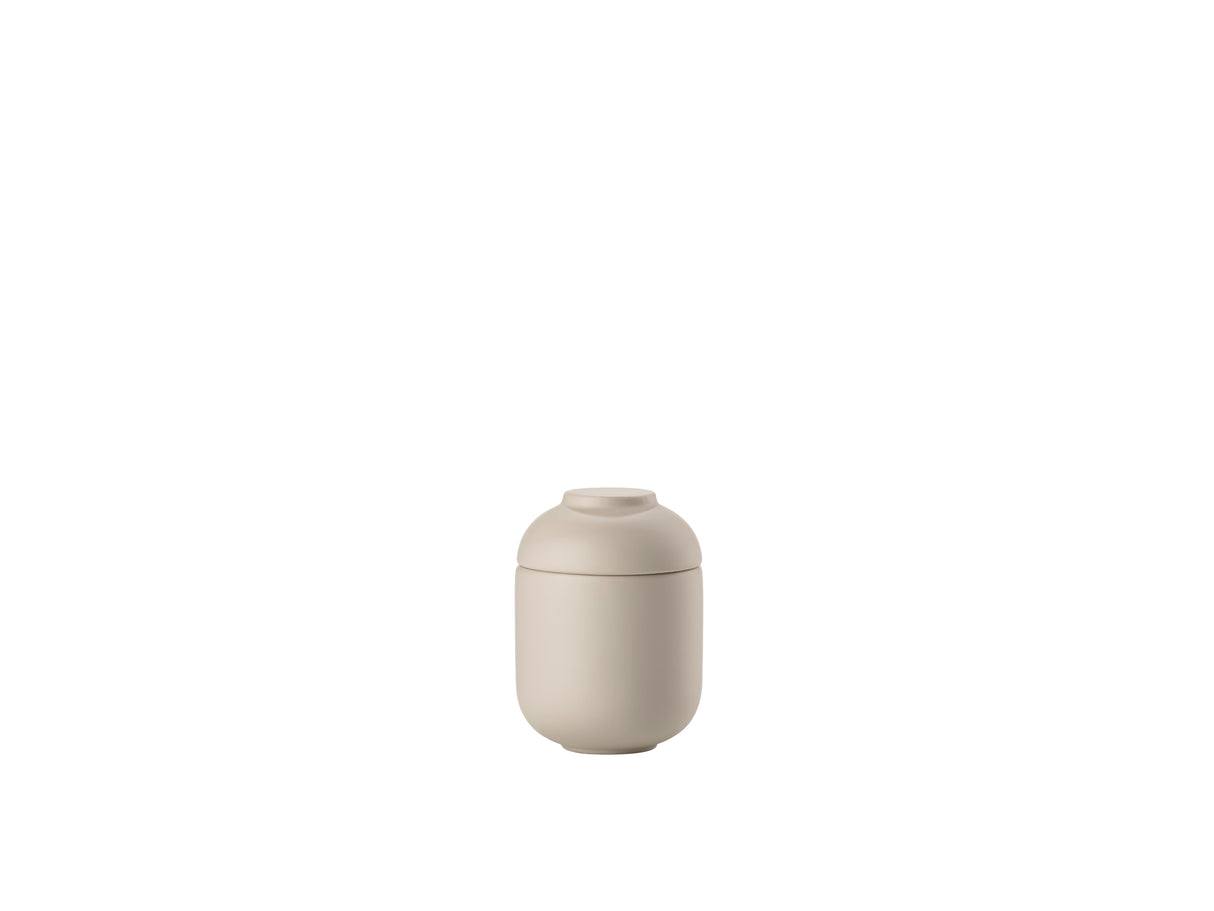 Jar with lid Sensu 6,5 x 9 cm Sand