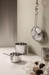 Stainless Steel 3 pcs. Cookware set 1.1 l 2.2 l & frying pan 20 cm